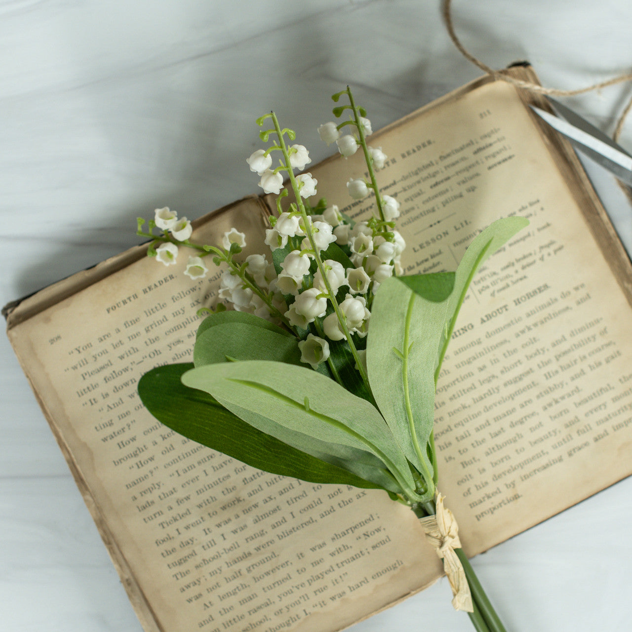 White Bellflower Bush | 12.75"