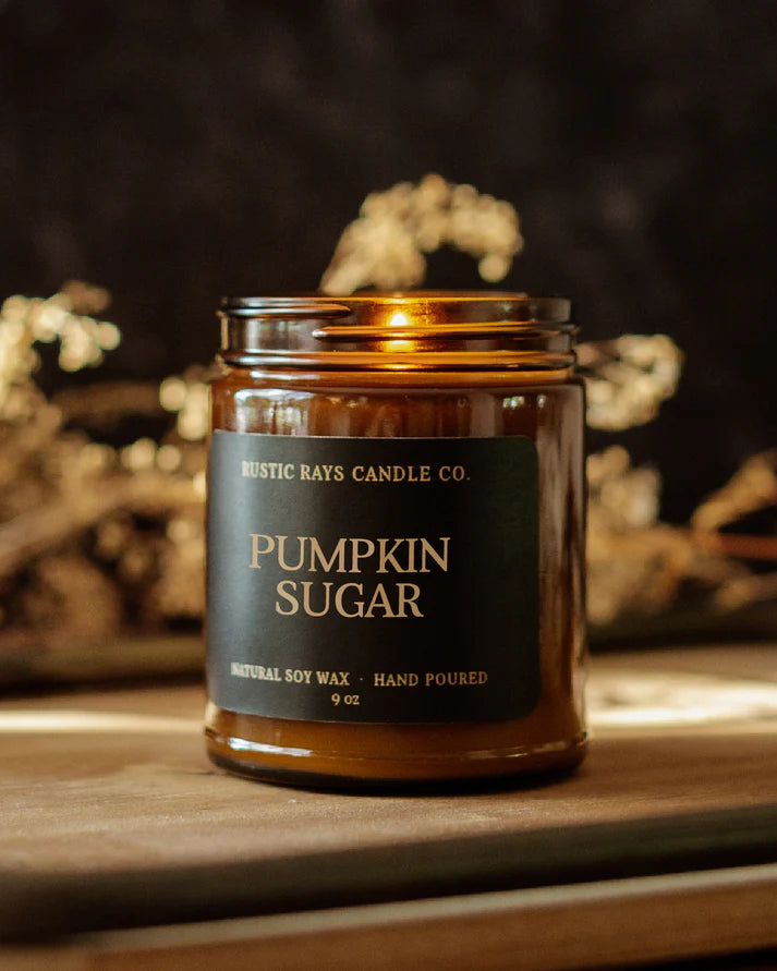 Pumpkin Sugar Candle