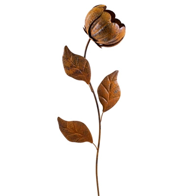 Rusty Peony Flower Stake