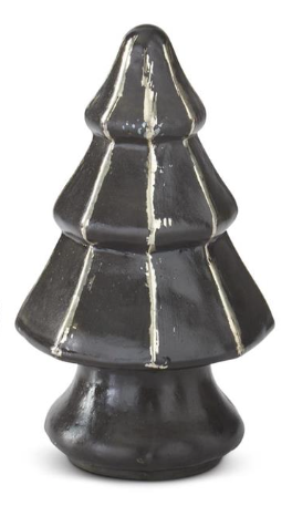 Mini Pewter Mercury Glass Christmas Trees