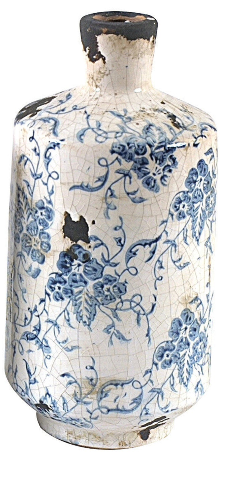 Terracotta Vase with Pattern, 3 Styles