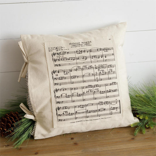 Silent Night Pillow