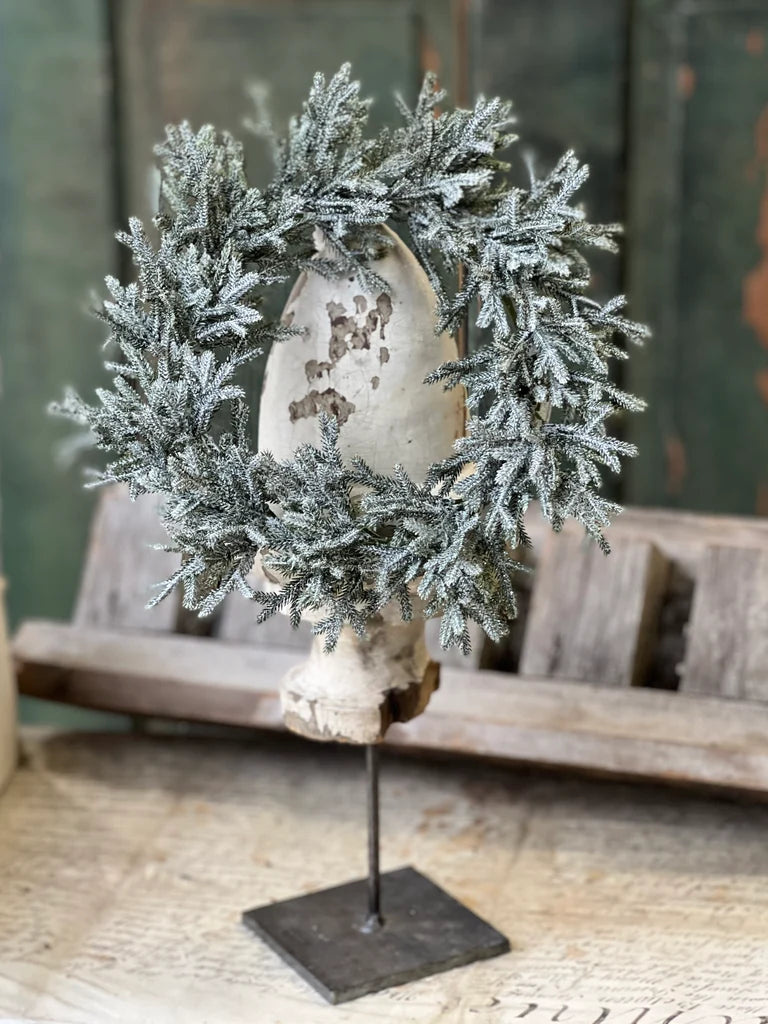 Snowslip Pine Candle Ring | 3" & 6"