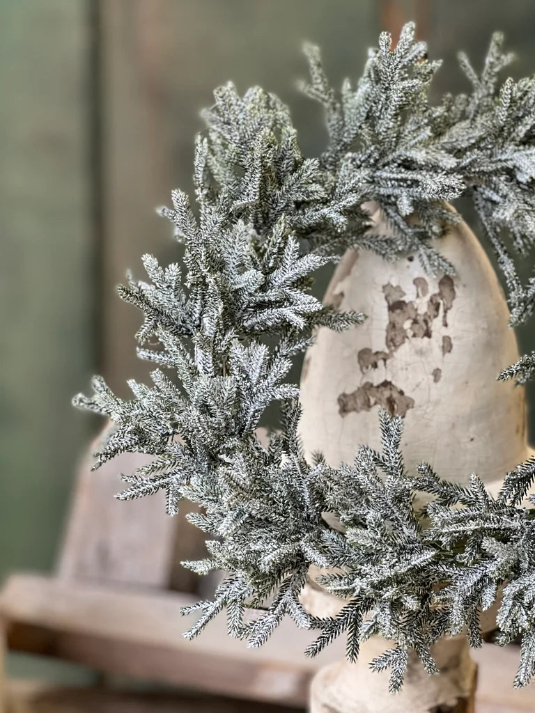 Snowslip Pine Candle Ring | 3" & 6"