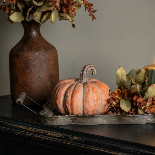 Dusty Orange Pumpkin | 5.75"