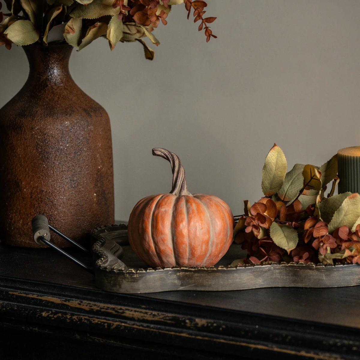 Dusty Orange Pumpkin | 5.5"