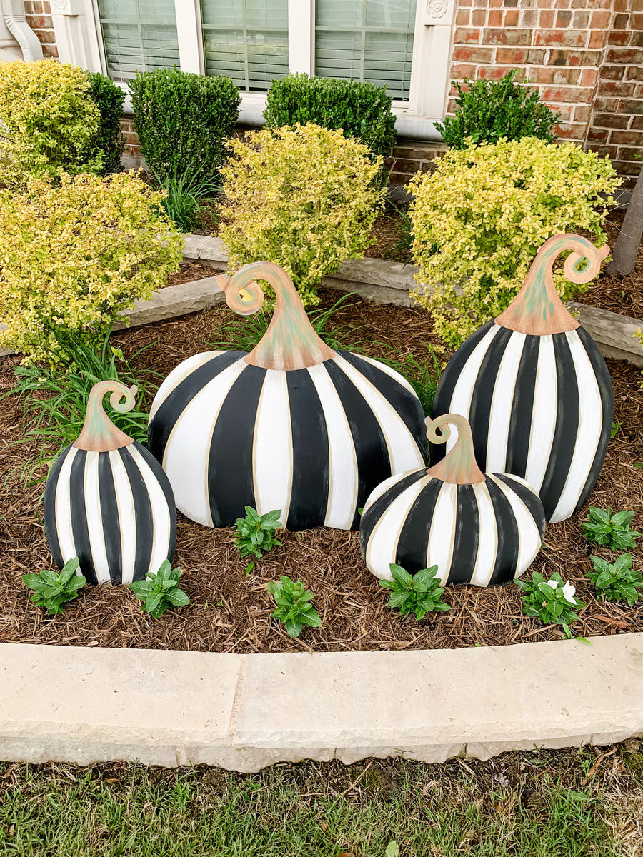 Short Striped Pumpkin | Small