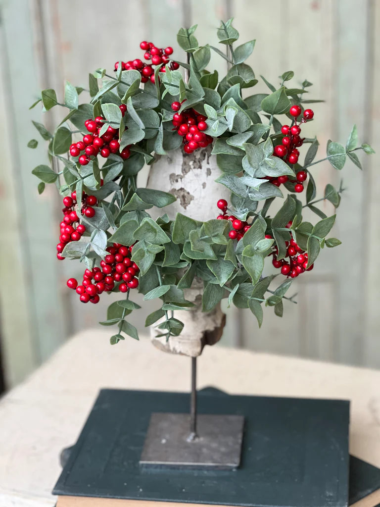 Yuletide Eucalyptus Candle Ring