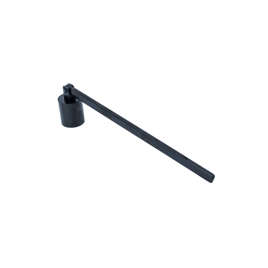 Candle Wick Snuffer Stainless Steel Hand Polished: Black