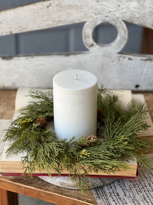Alpine Cedar Candle Ring