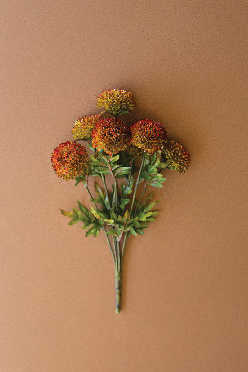 Artificial Auburn Dahlias | Bundle of 7