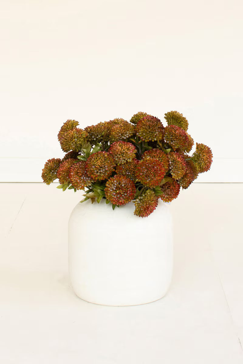 Artificial Auburn Dahlias | Bundle of 7