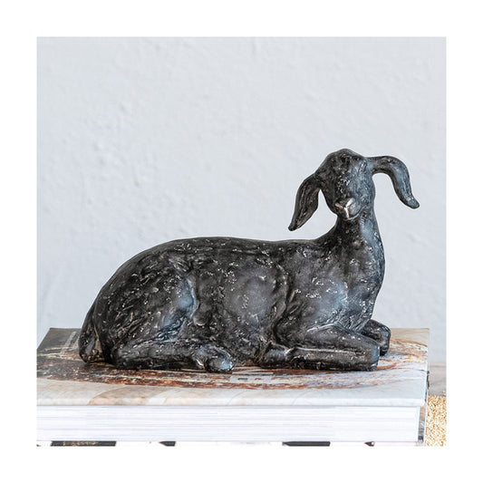 Resting Goat w/Cast Iron Finish