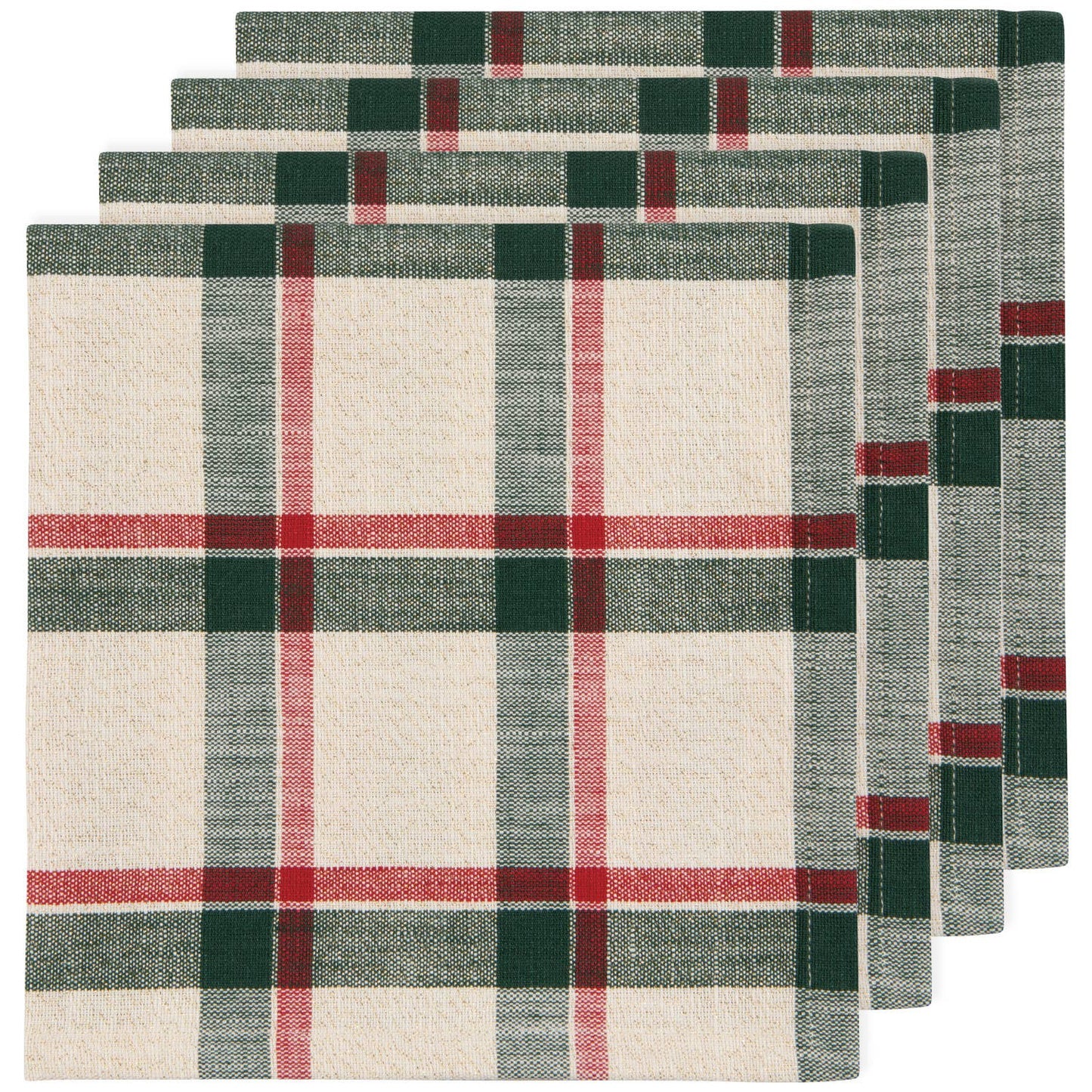 Noel Plaid Christmas Napkins