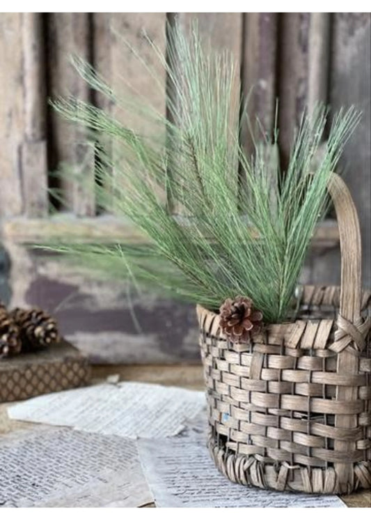 Giant Pine Spray w/Cone | 20"